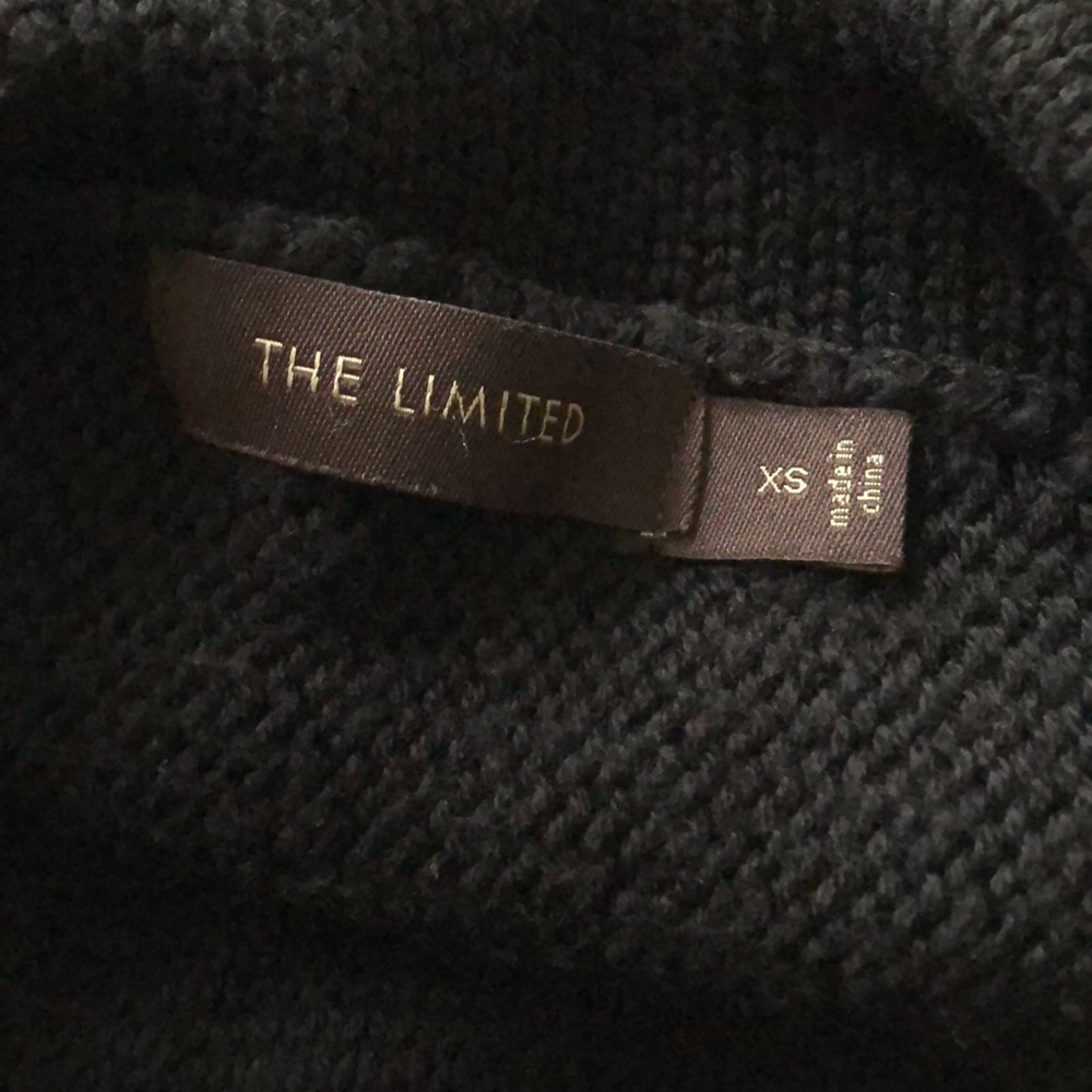 ♥️ The Limited Knit Short dolman sleeved cowl neck mixed stitched sweater - Picture 8 of 10